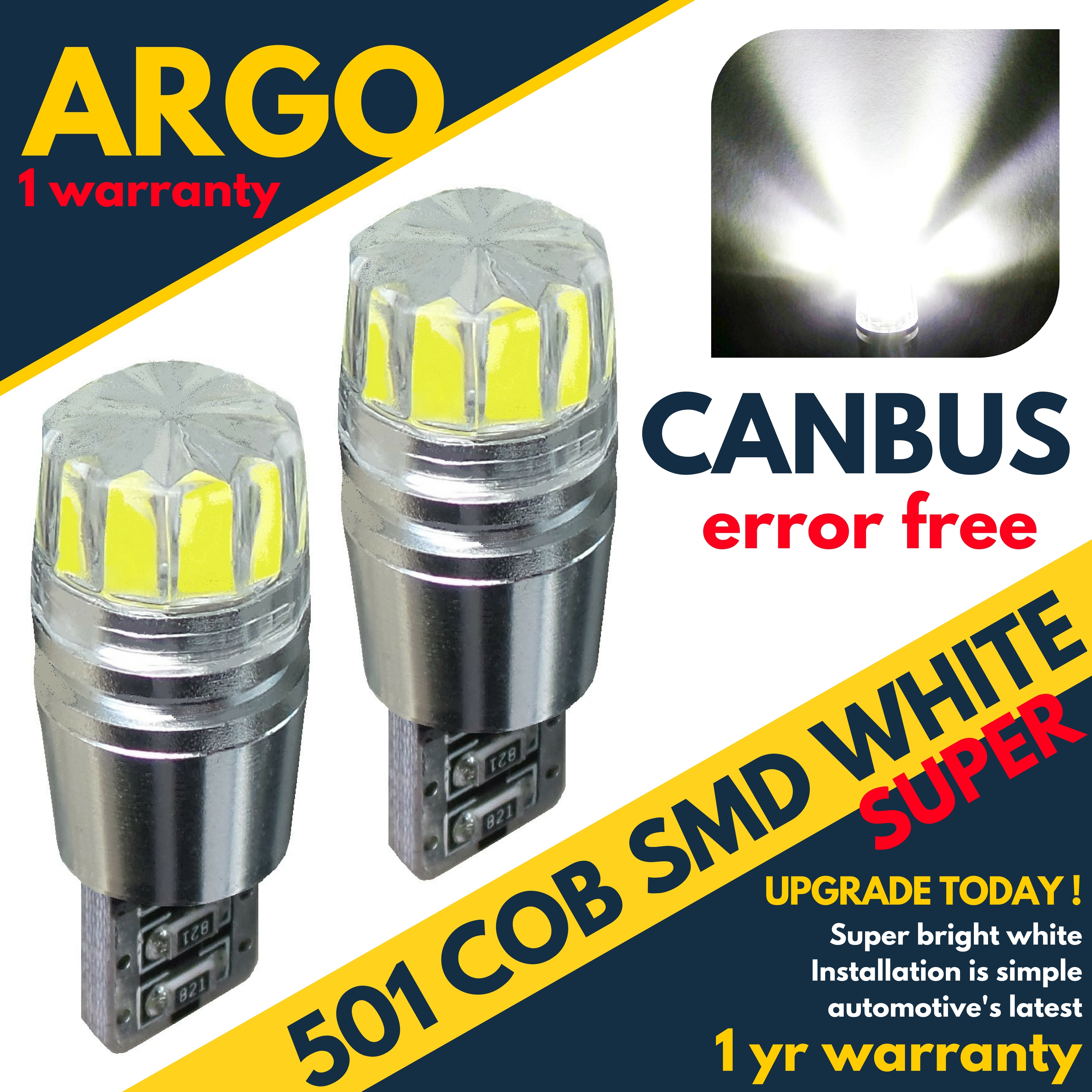 Vauxhall Corsa Led Number Plate Light Bulbs Xenon White C D VXR 200611